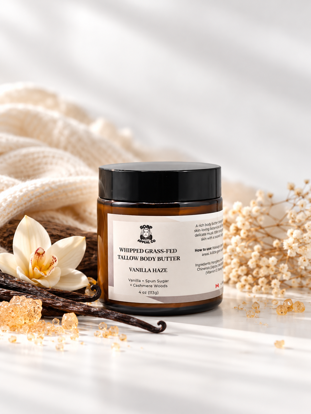Vanilla Tallow Body Butter- Vanilla Haze