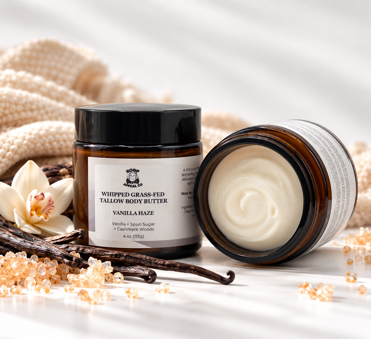 Vanilla Tallow Body Butter- Vanilla Haze