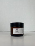 Jar with white label on white background